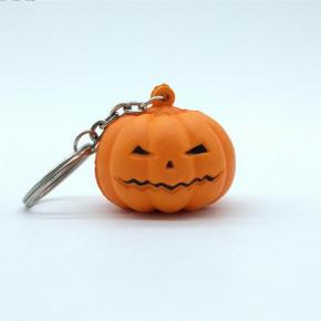 PU Pumpkin Keychain Stress Ball 