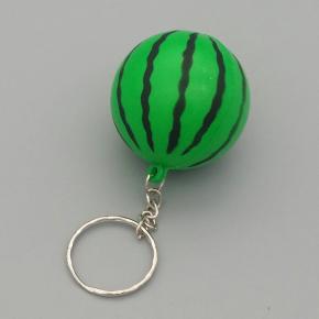 PU Watermelon Keychain Stress Ball 