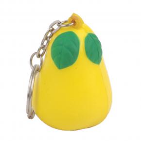 PU Pear Keychain Stress Ball