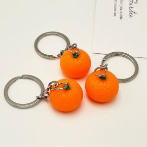 PU Tangerine Keychain Stress Ball