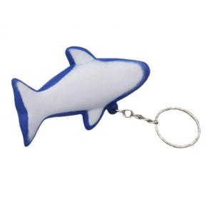 PU Dolphin Keychain Stress Ball