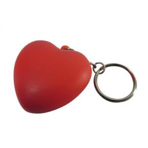 PU Heart Keychain Stress Ball