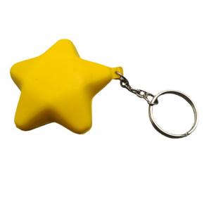 PU Star Keychain Stress Ball