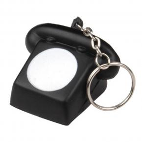 PU Telephone Keychain Stress Ball