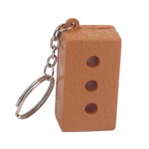 PU Brick Keychain Stress Ball