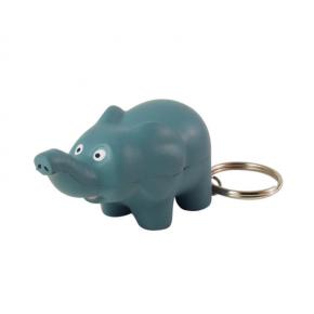 PU Elephant Keychain Stress Ball