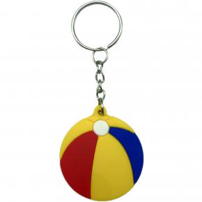 PU Beach Keychain Stress Ball