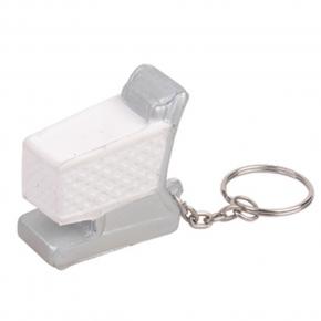 PU Shopping Trolley Keychain Stress Ball