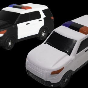 PU Police Car Stress Ball